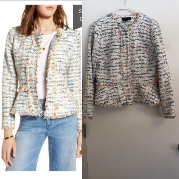 halogen tweed jacket